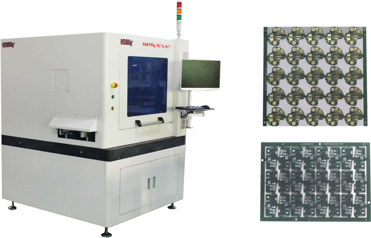 在线铣刀分板机